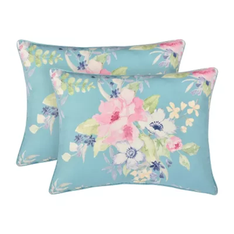 Queen Street Edessa Floral Midweight Comforter Set