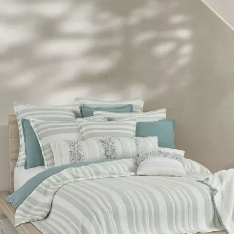 Queen Street Cambria Stripes Coverlet