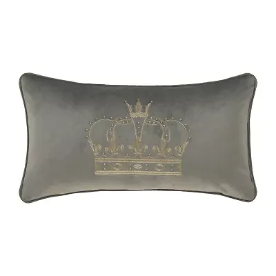 Queen Street Toulhouse Crown Rectangular Throw Pillow
