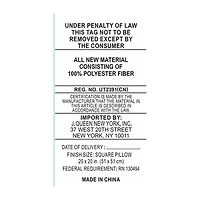 Queen Street Claudia Square Throw Pillow