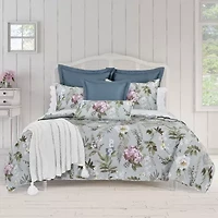 Queen Street Sakura 3-pc. Floral Hypoallergenic Quilt Set