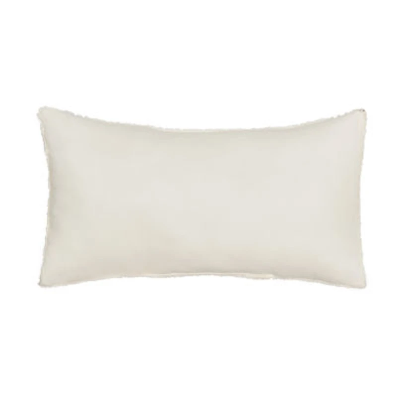 Queen Street Lilith Cream Rectangular Throw Pillow