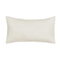 Queen Street Lilith Cream Rectangular Throw Pillow
