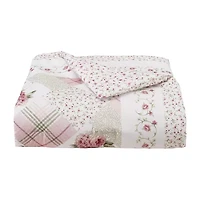 Royal Court Bungalow 4-pc. Floral Midweight Reversible Comforter Set