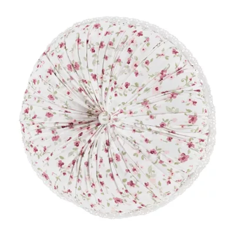 Royal Court Bungalow Round Throw Pillow