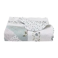 Royal Court Bungalow Spa Floral Quilt Set
