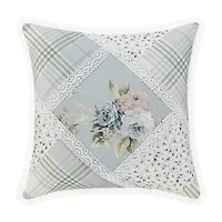 Royal Court Bungalow Spa Square Throw Pillow