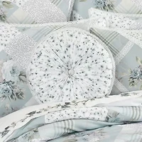 Royal Court Bungalow Spa Round Throw Pillow