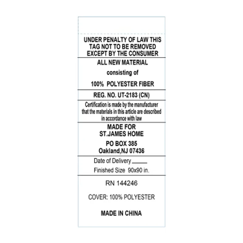 St. James Home Pendant Midweight Hypoallergenic Comforter