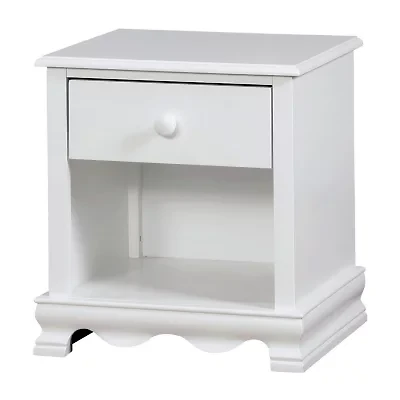 Ofental 1-Drawer Nightstand