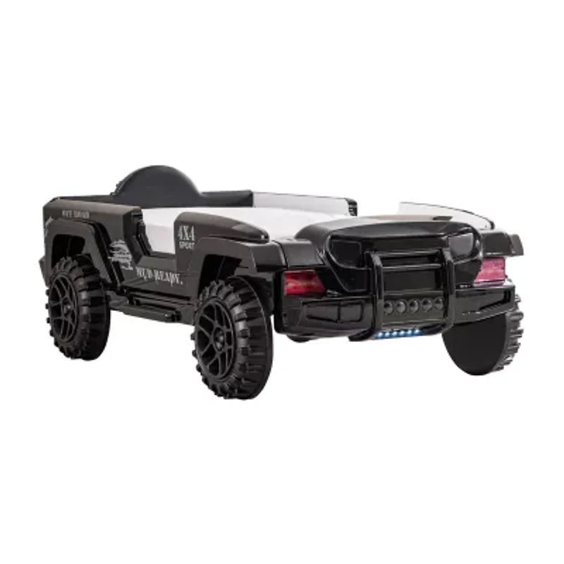 Dollinger Upholstered Wheeled  Platform Bed