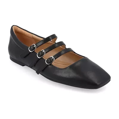 Journee Collection Cloudsteppers Darlin Womens Square Closed Toe Mary Jane Shoes