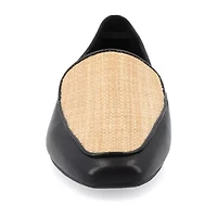 Journee Collection Kennza Womens Moc Closed Toe Loafers