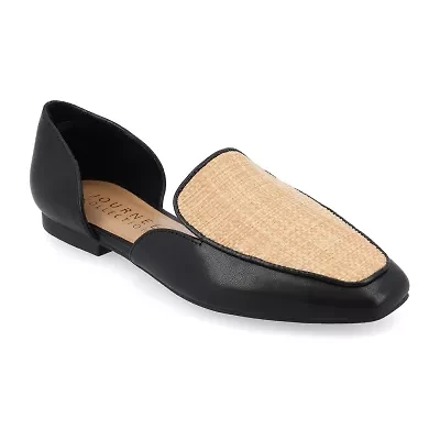 Journee Collection Kennza Womens Moc Closed Toe Loafers