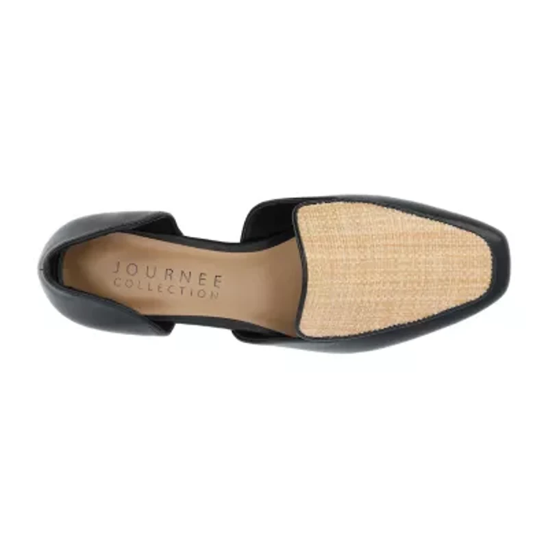 Journee Collection Kennza Womens Moc Closed Toe Loafers