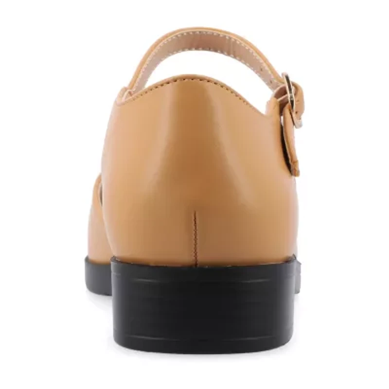 Journee Collection Cloudsteppers Tesley Womens Cap Closed Toe Mary Jane Shoes