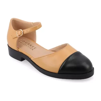 Journee Collection Cloudsteppers Tesley Womens Cap Closed Toe Mary Jane Shoes