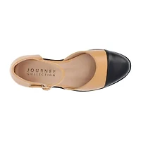 Journee Collection Tesley Womens Cap Closed Toe Mary Jane Shoes