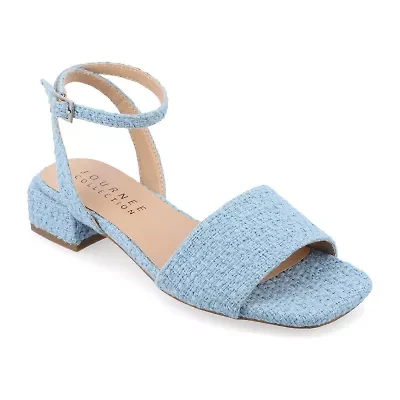 Journee Collection Womens Adleey Flat Sandals