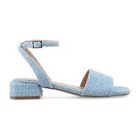 Journee Collection Womens Adleey Flat Sandals