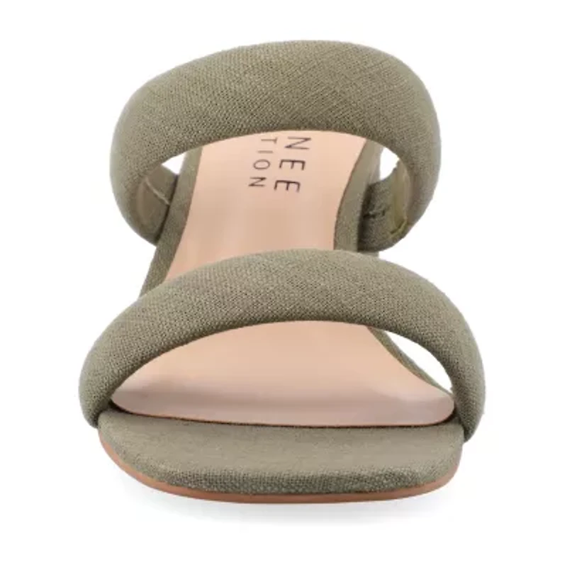 Journee Collection Womens Aniko Heeled Sandals