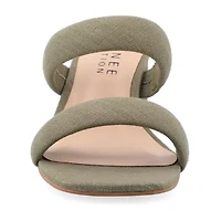 Journee Collection Womens Aniko Heeled Sandals