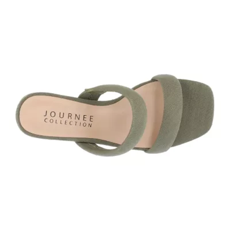 Journee Collection Womens Aniko Heeled Sandals