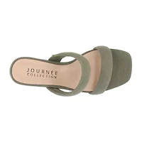 Journee Collection Womens Aniko Heeled Sandals