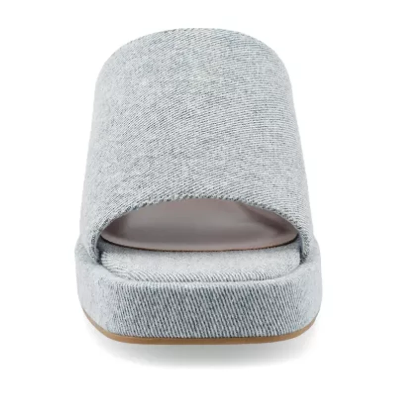 Journee Collection Womens Bessa Heeled Sandals