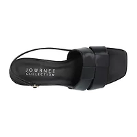 Journee Collection Cloudsteppers Womens Tabatha Flat Sandals