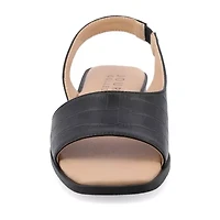 Journee Collection Womens Brinsley Slingback Strap Flat Sandals