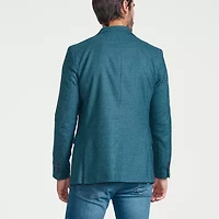 CRICKETEER™ Mens Checked Stretch Fabric Sport Coat