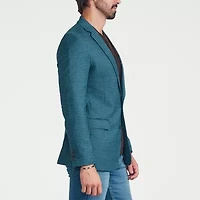 CRICKETEER™ Mens Checked Stretch Fabric Sport Coat