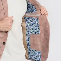 CRICKETEER™ Mens Plaid Stretch Fabric Sport Coat