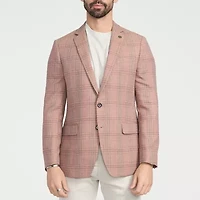 CRICKETEER™ Mens Plaid Stretch Fabric Sport Coat