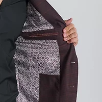 CRICKETEER™ Mens Checked Stretch Fabric Sport Coat