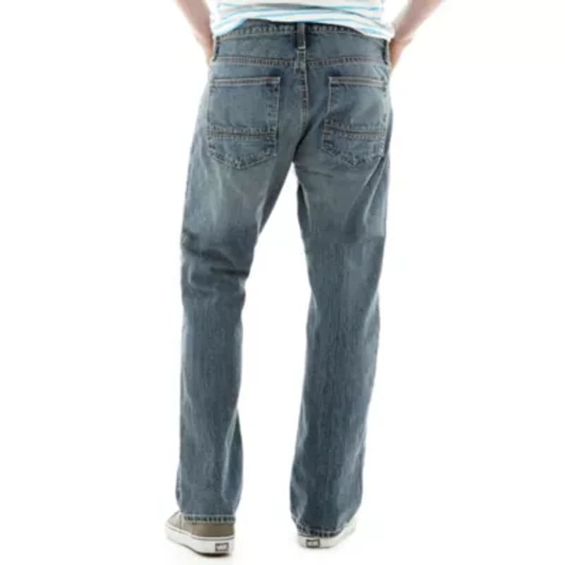 Arizona Mens Regular Fit Bootcut Jean