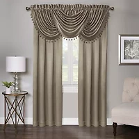 Regal Home Regency Rod Pocket Light-Filtering Single Curtain Panel