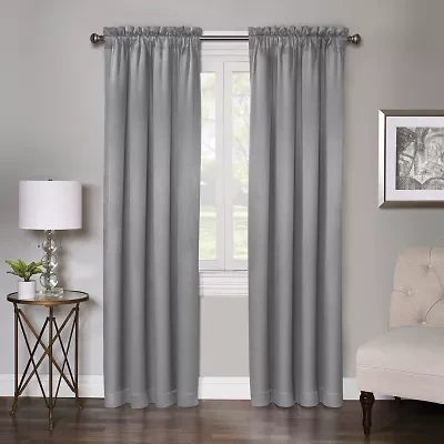 Regal Home Regency Rod Pocket Light-Filtering Single Curtain Panel