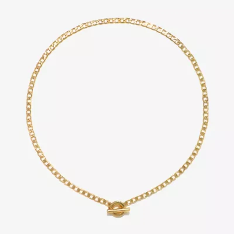 Bijoux Bar Delicates Womens 16 Inch Link Chain Necklace