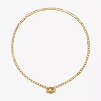 Bijoux Bar Delicates Womens 16 Inch Link Chain Necklace