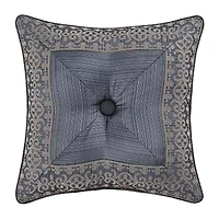 Five Queens Court Leah Square Throw Pillow