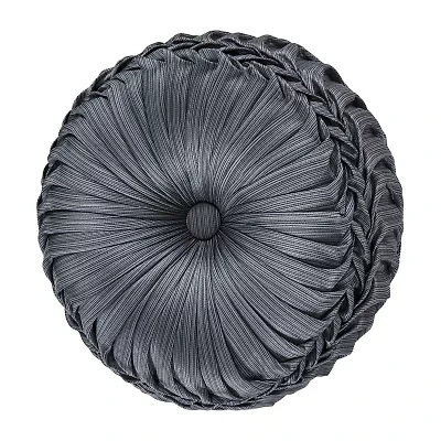 Five Queens Court Leah Round Throw Pillow