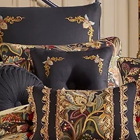 Five Queens Court Stefania Square Throw Pillow
