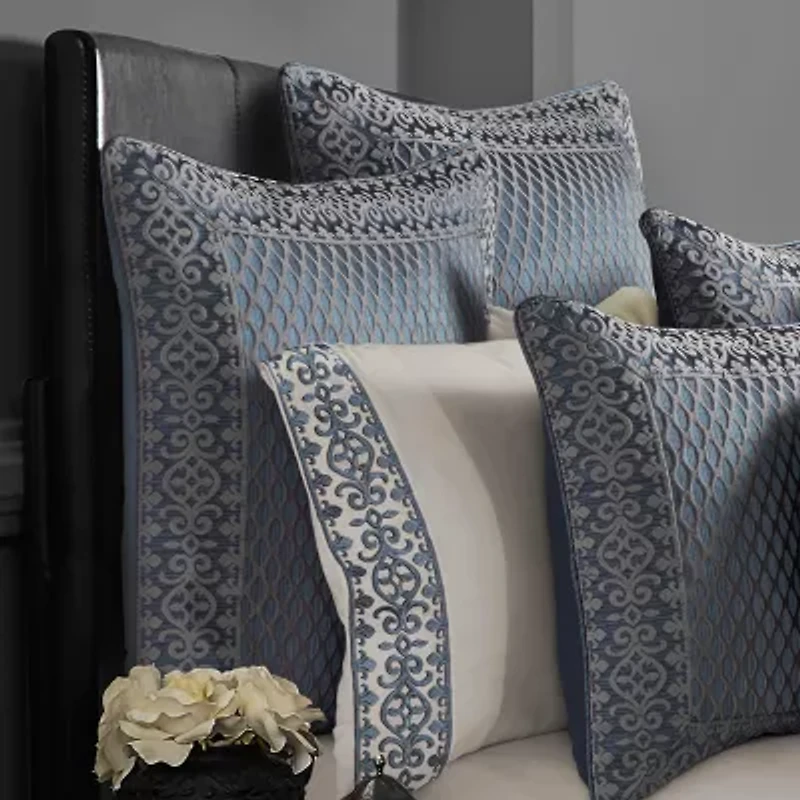 Five Queens Court Leah Reversible Euro Sham