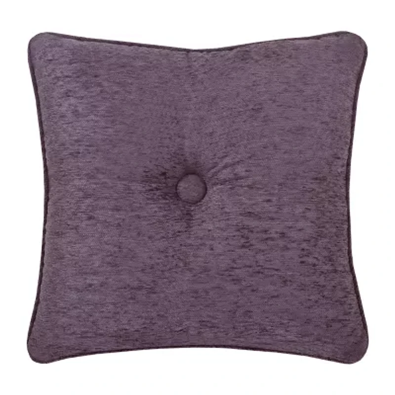 Five Queens Court Dominique Square Throw Pillow