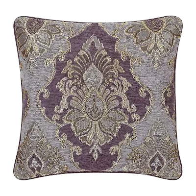 Five Queens Court Dominique Square Throw Pillow