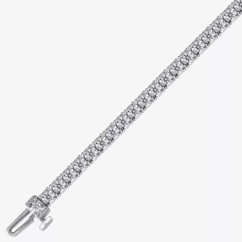 (H-I / I1) 2 CT. T.W. Lab Grown White Diamond 10K or Yellow Gold 7.25 Inch Tennis Bracelet