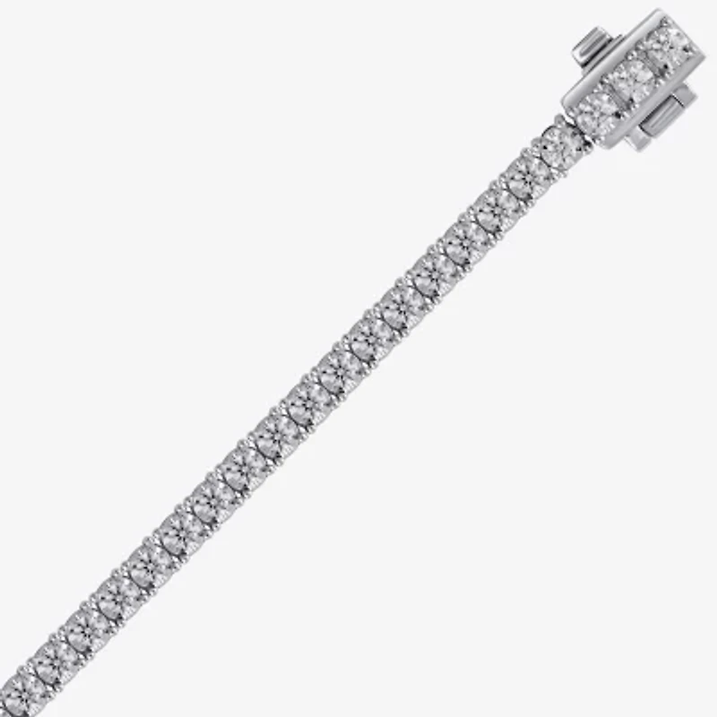 (H-I / I1) 2 CT. T.W. Lab Grown White Diamond 10K or Yellow Gold 7.25 Inch Tennis Bracelet
