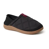 Dearfoams River Closed Back With Collapsible Heel Womens Memory Foam Slip-On Slippers